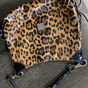 Dooney and Bourke Leopard Shoulder Purse